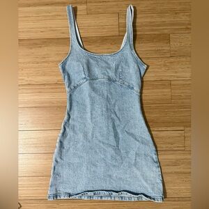 Denim dress